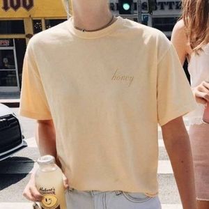 John Galt Honey Cropped T-Shirt